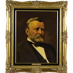 Ulysses Grant and Julia Grant Oil Portraits