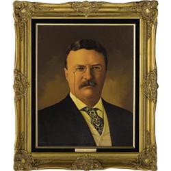 Theodore Roosevelt and Alice Oil Portraits