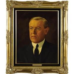 Woodrow Wilson and Ellen Wilson Oil Portrait