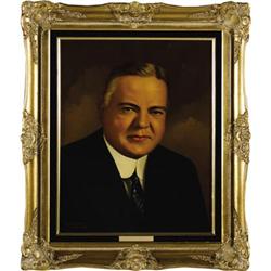 Harbert Hoover and Lou Hoover Oil Portraits