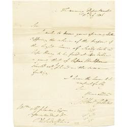 Albert Gallatin 1806 Autograph Letter Signed