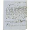 Image 1 : 1848 Timothy T. Jenkins Autograph Letter Signed