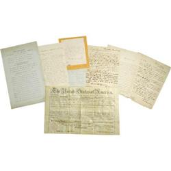 Polk Administration Archive of Eight Items