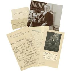 Group Lot of Eight Autographs by Politicians