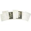 Image 1 : Autographs of 1950s Military/Political Figures