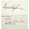 Image 2 : Autographs Related to Eisenhower's Admin.