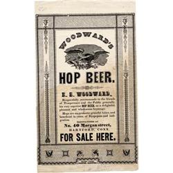 Very Cool Victorian Beer Advertising Broadside