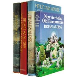 Brian Aldiss Signed Book Lot.