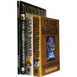 Clive Barker Four Signed First Editions.