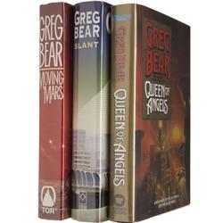 Greg Bear Signed First Editions.