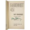 Image 2 : Ray Bradbury Signed: Fahrenheit 451.