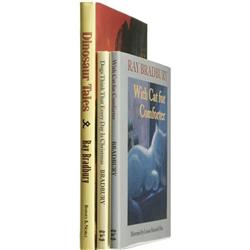 Three Ray Bradbury Signed Books.