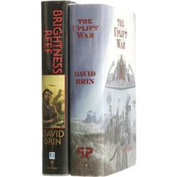 David Brin Signed Book Lot.