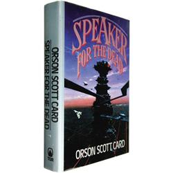 Orson Scott Card Signed: Speaker For the Dead.