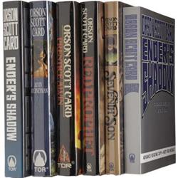 Orson Scott Card Six Signed First Editions.