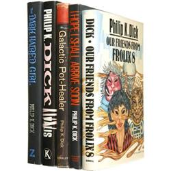 Philip K. Dick: Lot of Five Books.