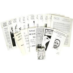 Run of Philip K. Dick Society Newsletters