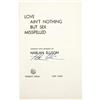 Image 2 : Harlan Ellison Signed: Love Ain't Nothing But