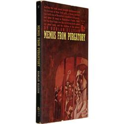 Harlan Ellison Signed: Memos from Purgatory.
