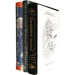Harlan Ellison: Signed Lot of Four Books.