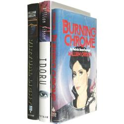 William Gibson: Three Signed First Editions.