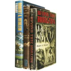 Robert Heinlein: Lot of Three Books.