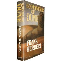 Frank Herbert Signed: God Emperor of Dune.