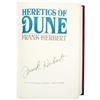 Image 2 : Frank Herbert Signed Limited: Heretics of Dune.