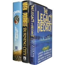 Larry Niven & Jerry Pournelle 3 Signed 1st Edit.