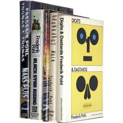 Frederik Pohl: Five Signed Books