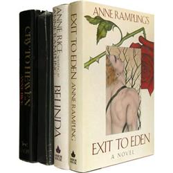 Ann Rice: Lot of Four Books- Some Signed.