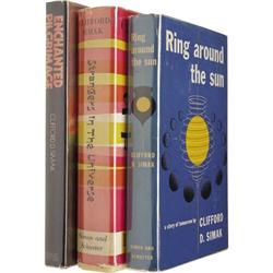 Clifford D. Simak: Three First Editions.