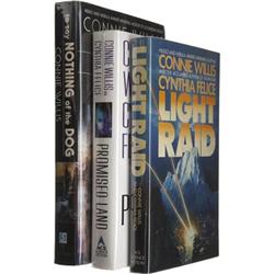 Connie Willis: Three Signed Sci Fi Books