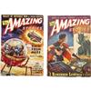 Image 1 : Two Issues of Amazing Stories