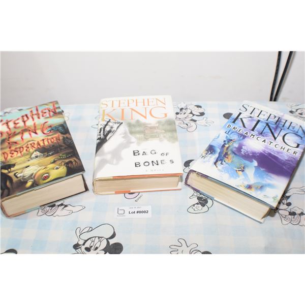 STEPHEN KING 3 HARDCOVER FIRST PRINTING LOT