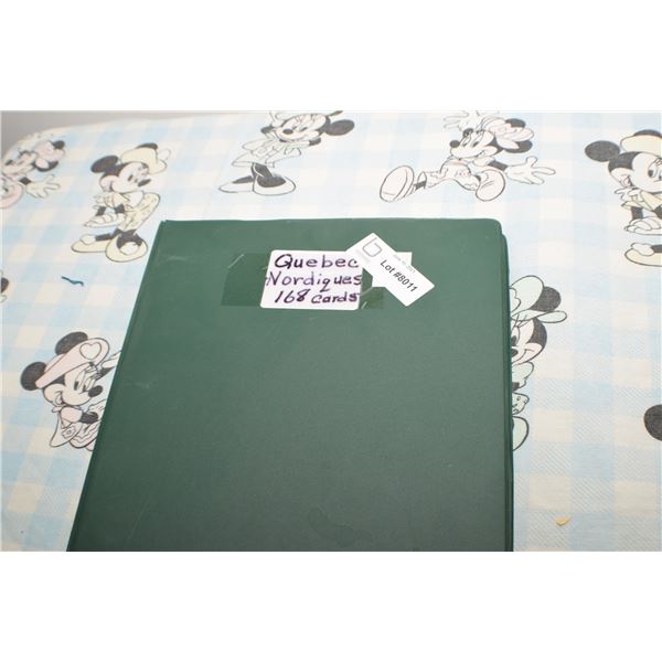 QUEBEC NORDIQUES HOCKEY CARD LOT