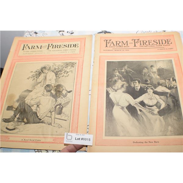 1914 FARM MAGAZINES