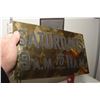 Image 2 : HEAVY BRASS ANTIQUE BANK SIGN ,,BANKERS HOURS.