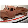 Image 3 : LARGE ANTIQUE PRESSED STEEL TRUCK DUAL WHEELS TOY