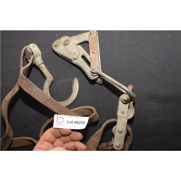 ANTIQUE CLIMBING HARNESS ?