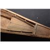 Image 3 : ANTIQUE HAND CARVED WOODEN BOAT