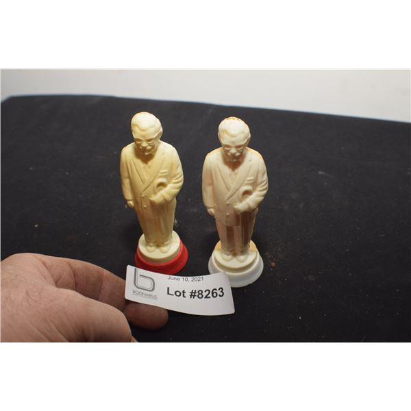 1971 KENTUCKY FRIED CHICKEN SALT AND PEPPER SHAKERS