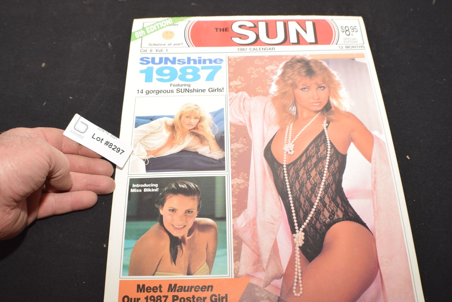 1987 SUNSHINE GIRL CALENDAR Bodnarus Auctioneering 1987-sunshine-girl-calendar-bodnarus-auctioneering