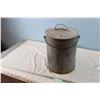 Image 1 : Galvanized Pail and Lid