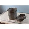 Image 3 : Galvanized Pail and Lid