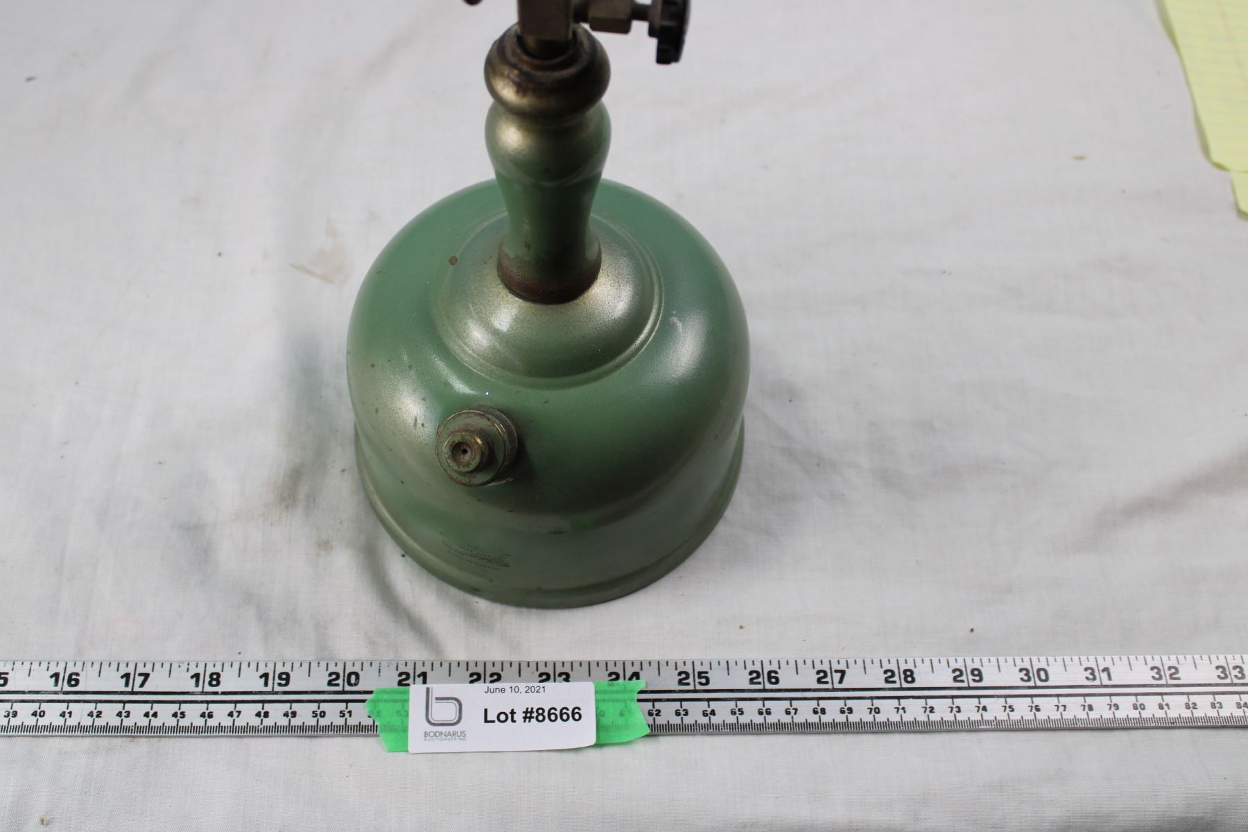 Coal Oil Lamp 2 Burner With New Mantles Coleman Stamped 42