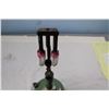 Image 3 : Coal Oil Lamp 2 Burner With New Mantles Coleman Stamped 42