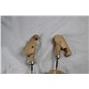 Image 3 : Pair of Antique Wooden Shoe Trees (Made in Germany)