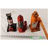 Image 2 : 3 Bottle Jacks (1 Handle) 6 Ton, 4 Ton and Other