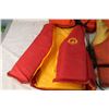 Image 2 : (3) Life Jackets (XS, Large-XLarge) Plus Size 5 Kids Boots and Shoes